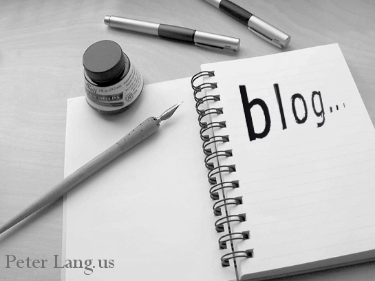Why writers should blog.