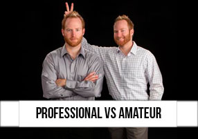 7 differences between a Professional vs an Amateur